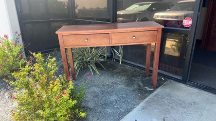 Wood desk