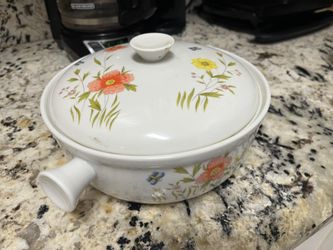 Country Flowers By Andrea Baking/ Casserole/ Serving 1 Qt
