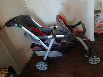 CHICCO DOUBLE STROLLER