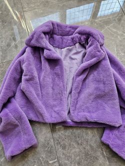 Purple soft jacket