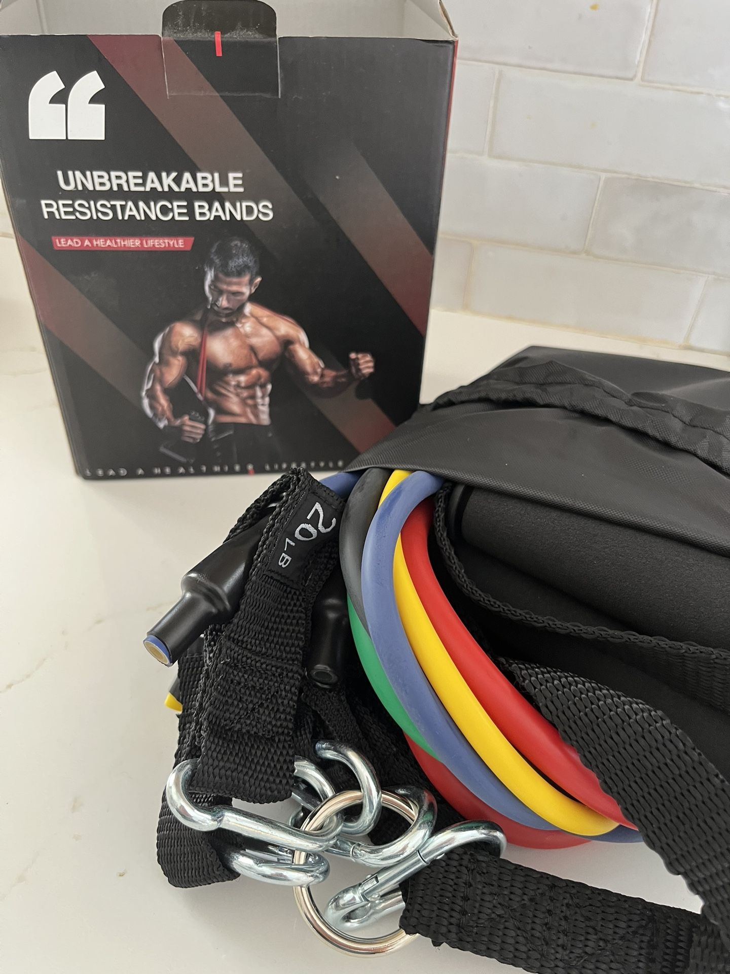 Unbreakable Resistance Bands (Brand New In Box )