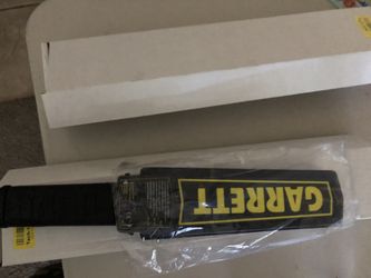 Garrett security wand super scanner metal detector