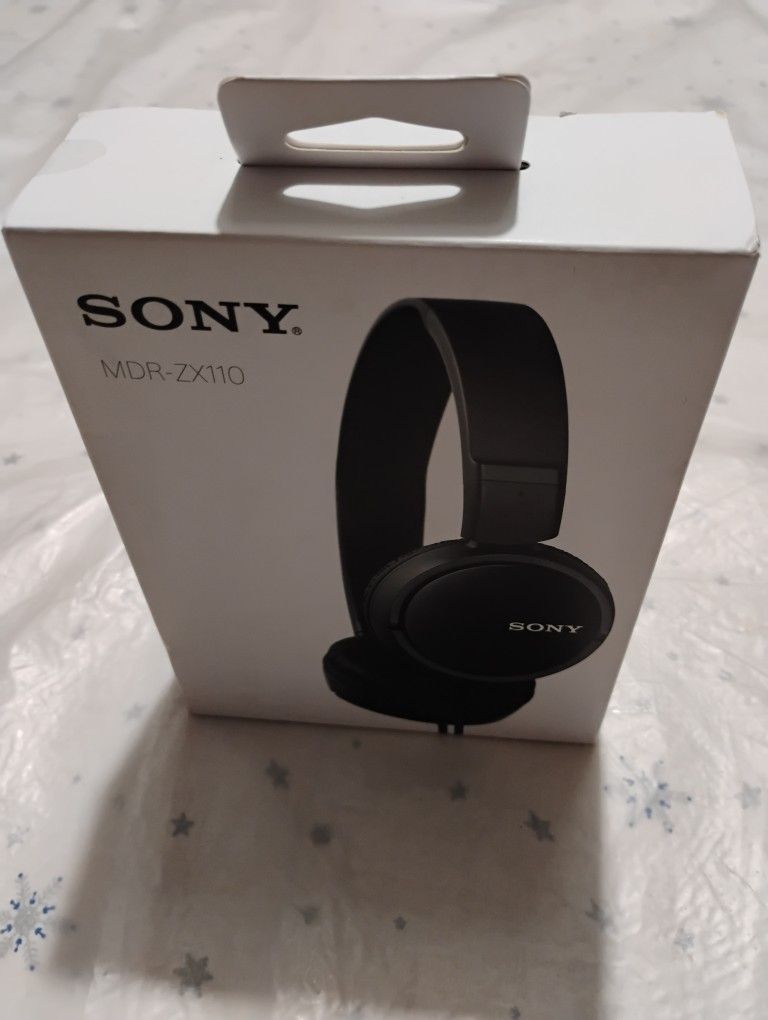 New , Sony MDR- ZX110 , Stereo Headphones ,