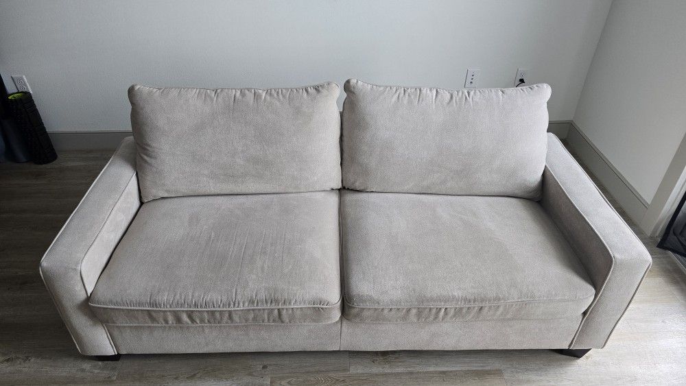 Reid Buff Couch / Sofa (Living Spaces)