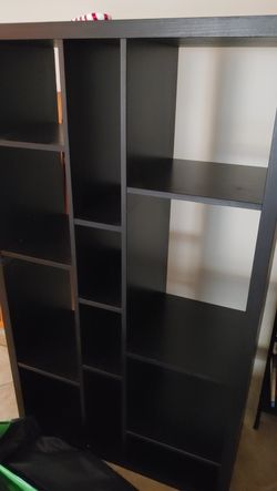 standup/laydown shelves solid 58x34