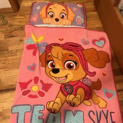 Toddle Paw patrol Sleep Roll/Blanket