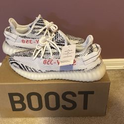 Adidas Yeezy 350 Zebras Size 9
