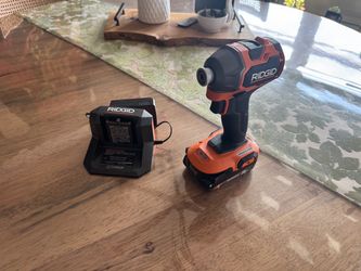 NEW RIGID NUKE 4-Speed Impact w/ (1) 2ah MAX Output battery, Charger