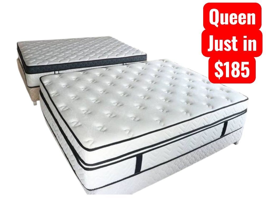 MUST GO TODAY! Queen Size Mattress - Brand New, Delivery Included