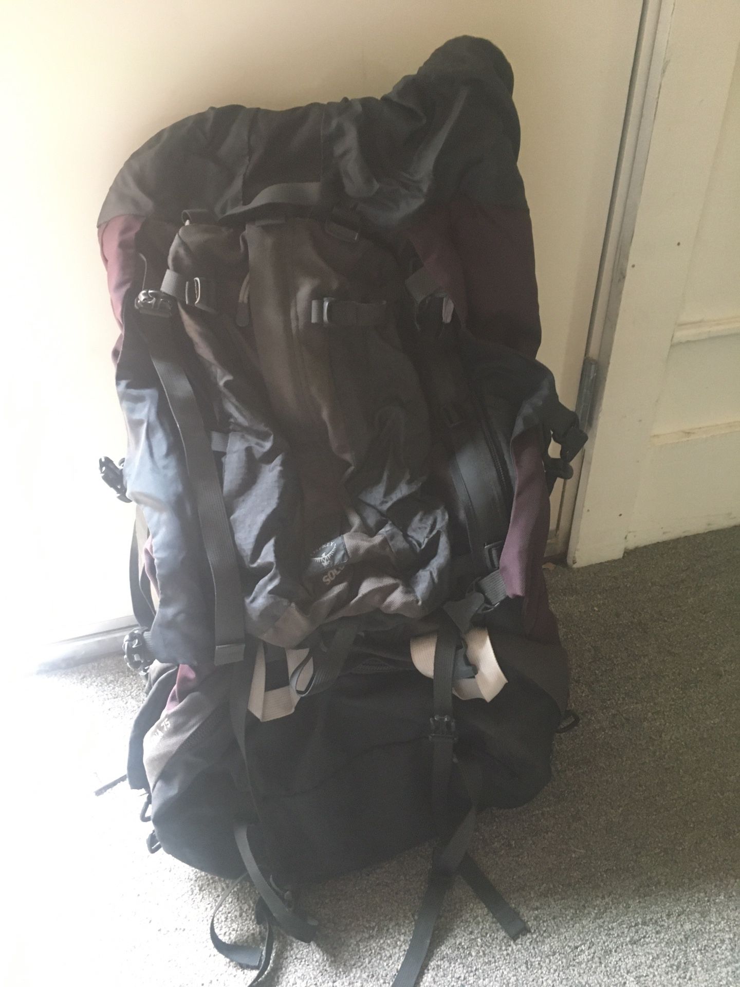 Osprey internal frame backpack