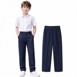 boys size7-8 navy dress pants