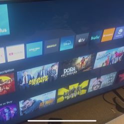 2024 65-inch  Samsung 4k Smart TV - Crystal UHD