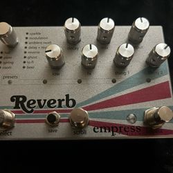 Empress Effects REVERB Pedal astonishing sound!