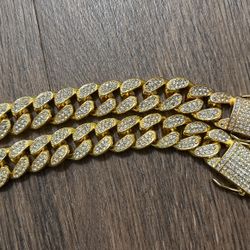 18K Gold Plated CZ Bracelets 