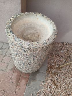 ASH TRAY concrete block only $50 need gone today paid $300 new