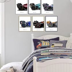 [SALE] Formula 1 Framed Collector Prints - Set of 6