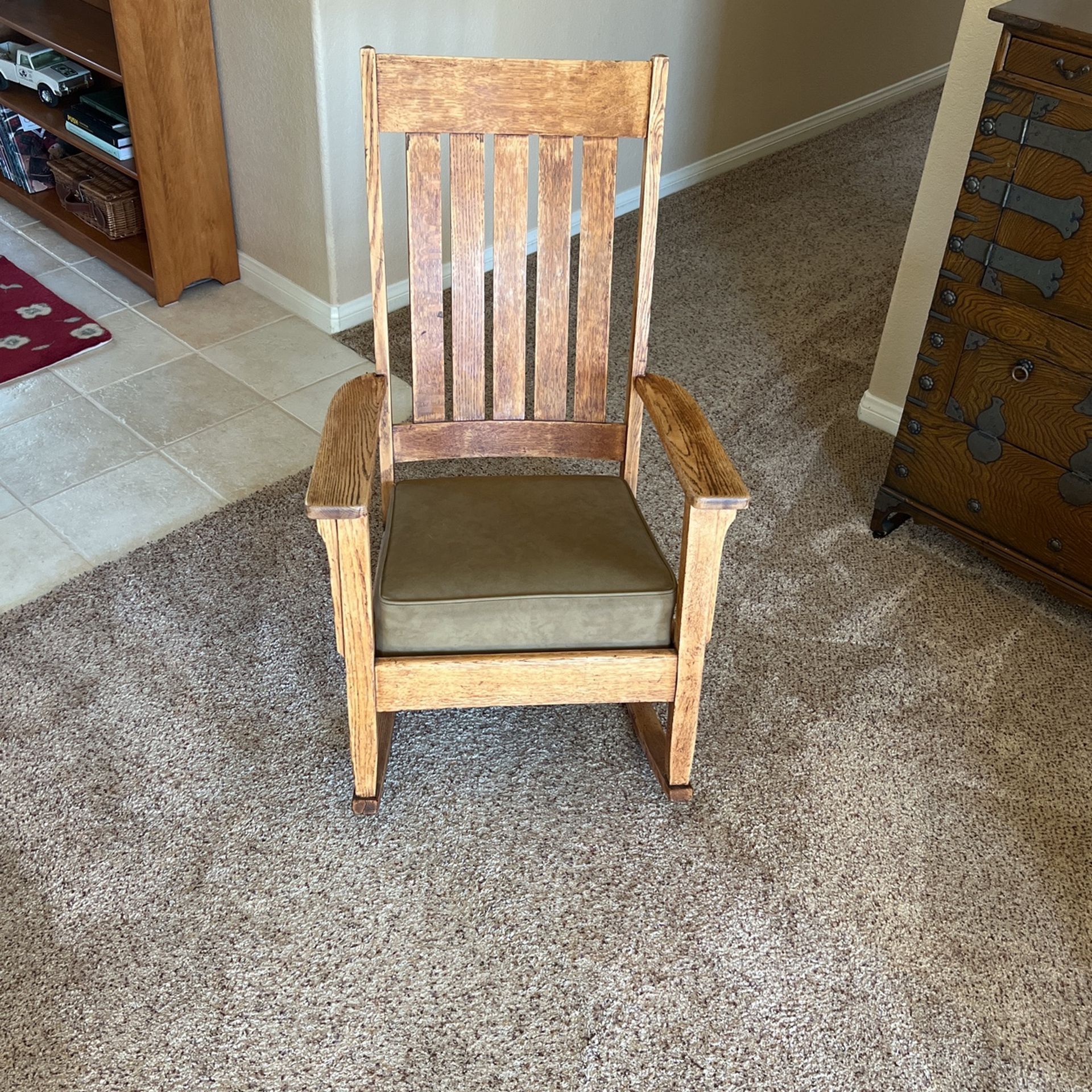 Mission Rocking Chair Antique