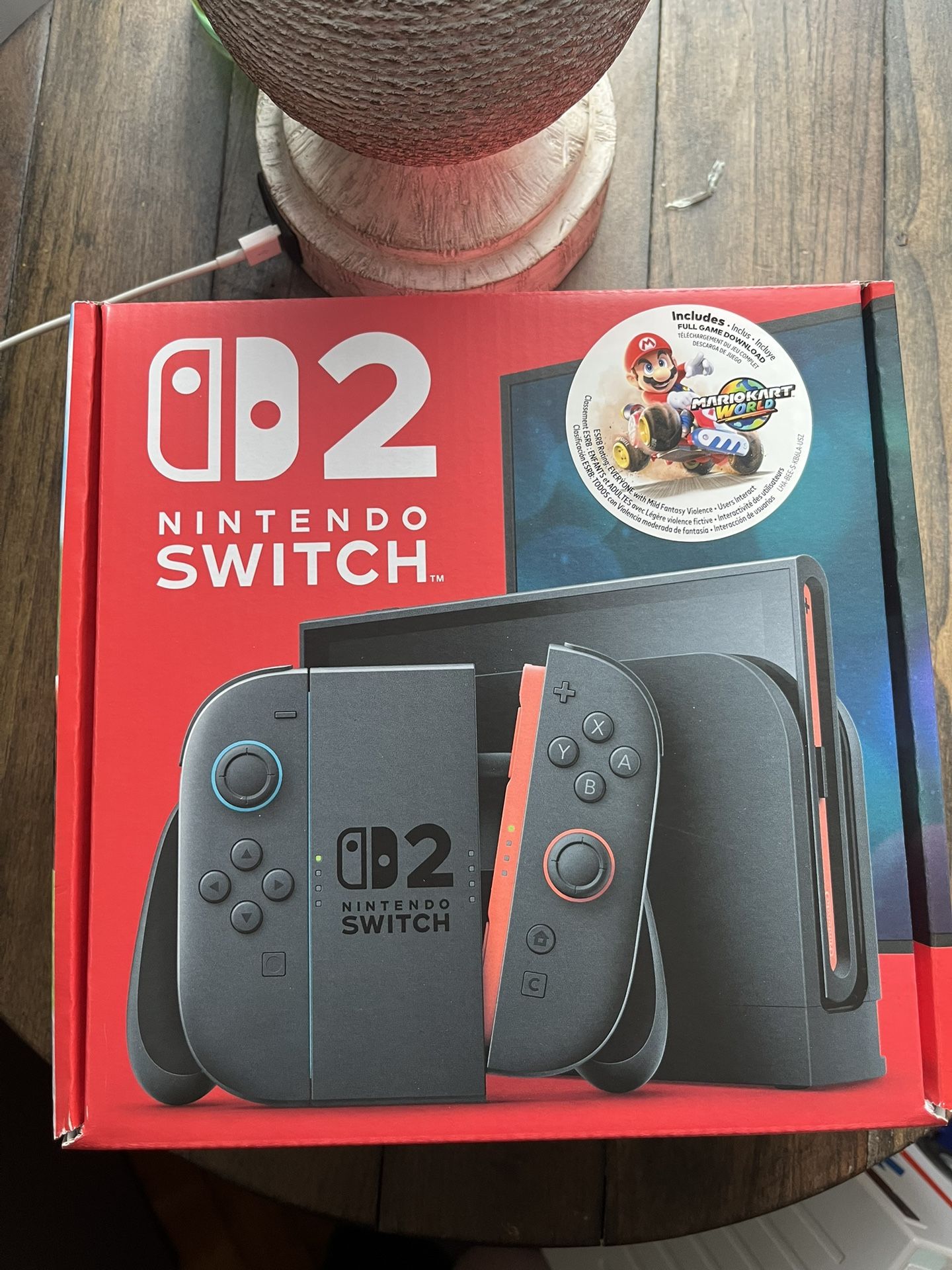 Nintendo switch 2 Mario World Bundle- Brand New Never Opened