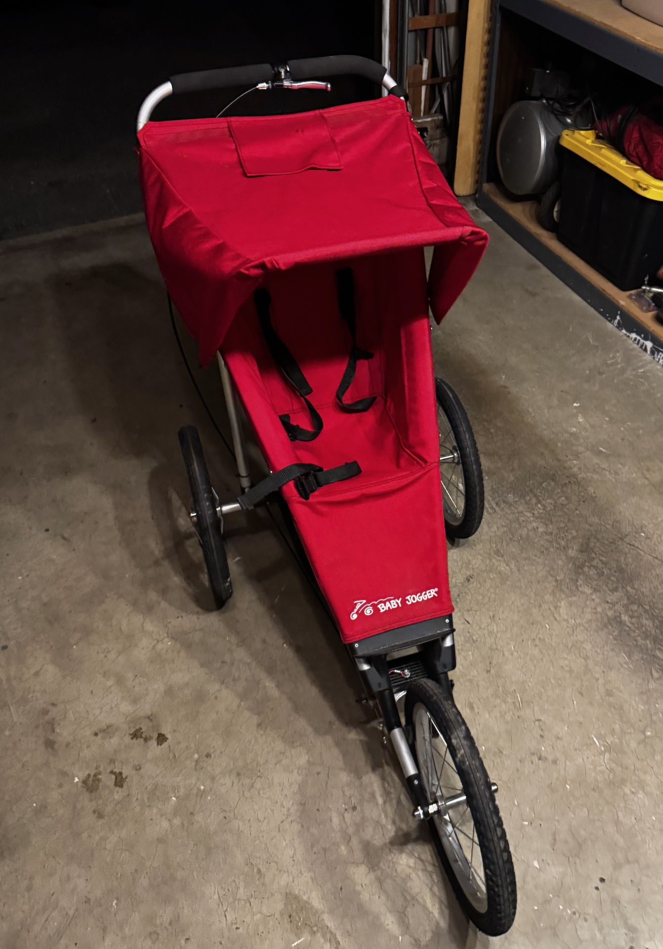 Used BABY JOGGER II-16 Red Jogging Stroller
