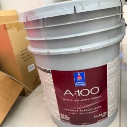 Sherwin Williams A100 exterior acrylic latex paint