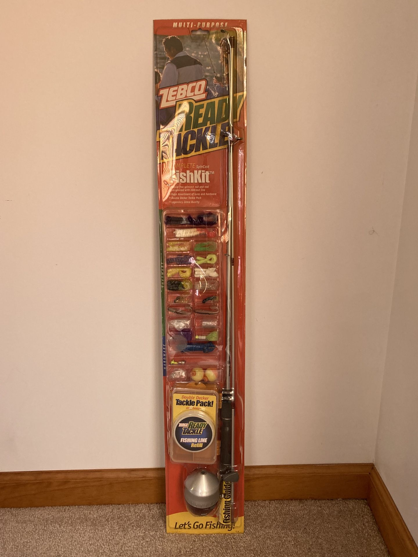 Zebco SpinCast FishKit With Fishing Rod & Reel