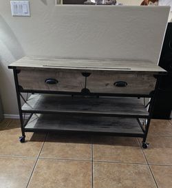 TV stand with 2 drawers