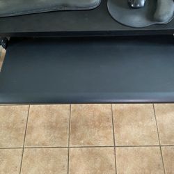 Keyboard Tray, Under Desk Clamp On