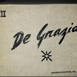 De Grazia Vintage Glass Set Of 4