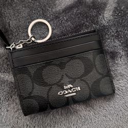 Coach Small Wallet with Keychain 