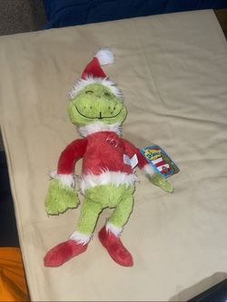 16 inch dr Seuss merry grinchmas plush