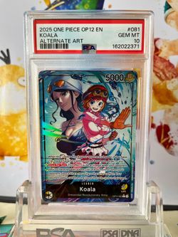 PSA 10 One Piece Alt Leader Koala Nico Robin
