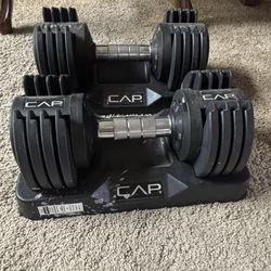 CAP Barbell Adjustable Dumbbell Set