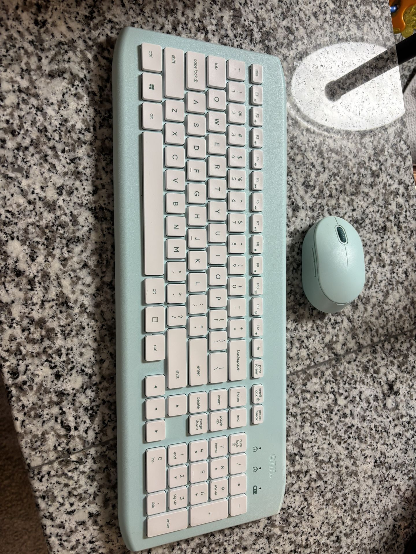 Wireless Keyboard and Compact Mouse with Dual-Connectivity, 2.4 GHz Wireless USB Receiver
