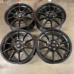 New 18 Inch Weds Sport Style Rims Wheels 18x8 +38 (5x112) CB: 66.5 Fits Mercedes Audi