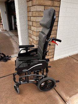 Full function tilting wheel chair.
