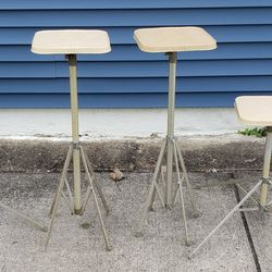 Vintage Projecting Tables/ Stands
