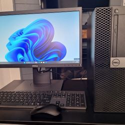 Dell Tower i7 16gb Ram  512gb Ssd 500gb Hdd Windows 11