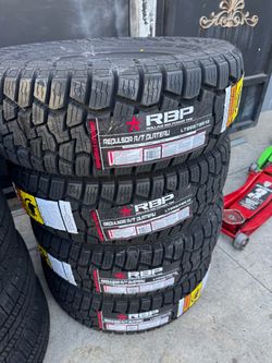 265/75r16 RBP Tires nuevas con 50,000 millas de garantía las 5