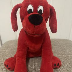 Scholastic Clifford The Big Red Dog Plush Stuffed Animal 10"