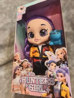 K-Pop Demon Hunter Doll With Music and Light 5D Eyes-Rumi
