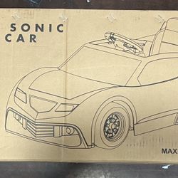 Sonic Car For Toddler