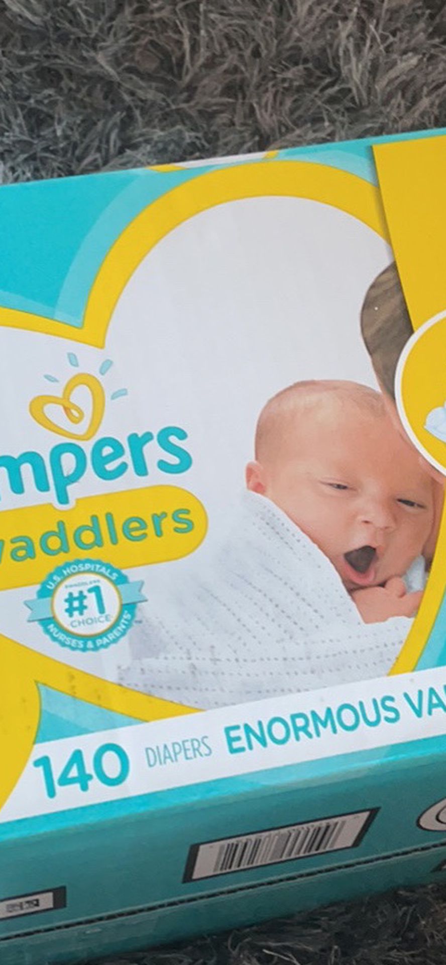 Pampers Swaddlers 140 Count Brand New