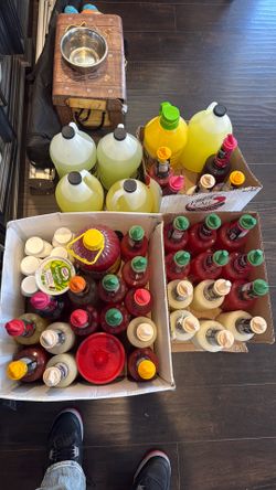 Bulk Cocktail Mixes Lot – Finest Call & More