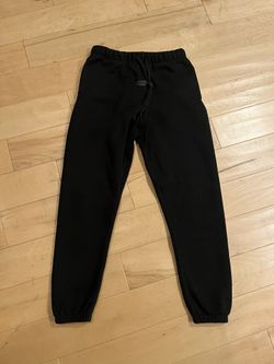 Black Essential Sweatspants/ Small