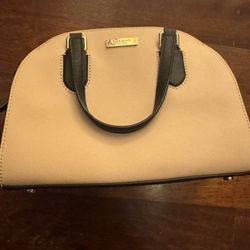 Kate Spade Pale Pink And Black Mini Purse 