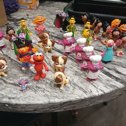 Sesame Figurines 