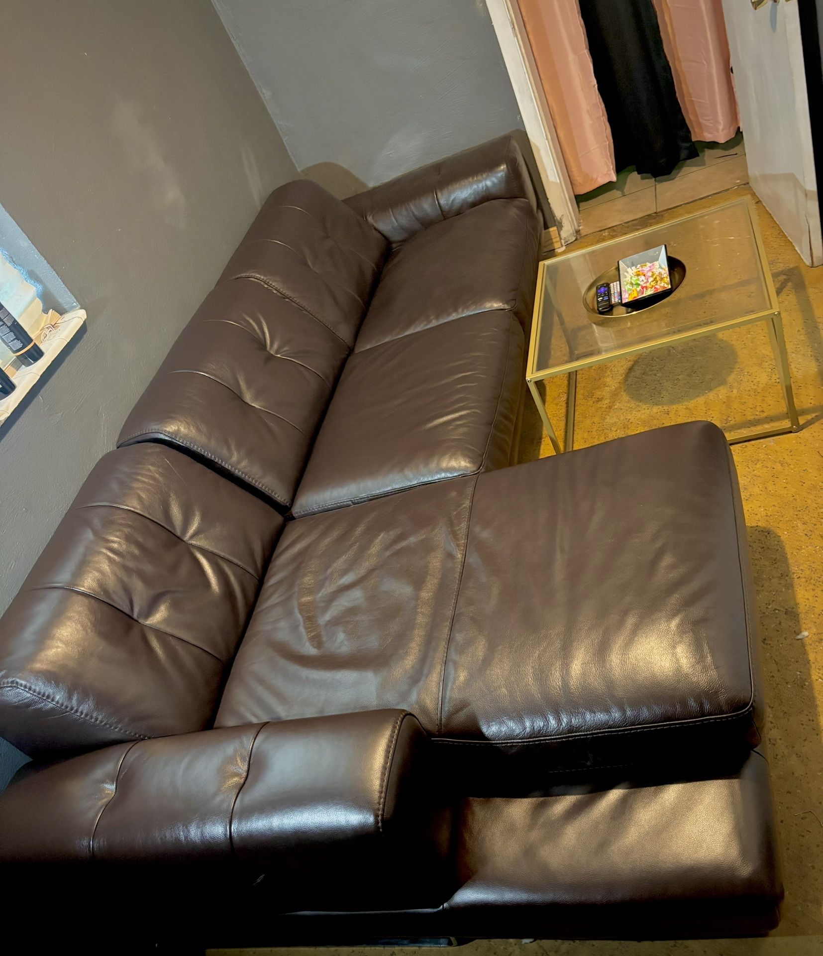 Luxury Sectional Leather Couch