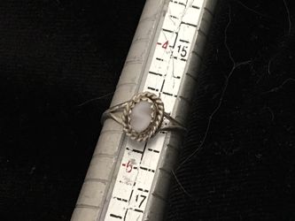 925 moonstone ring