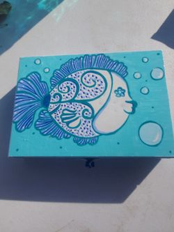 Hand Painted Box 