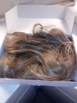 Synthetic hair weaves